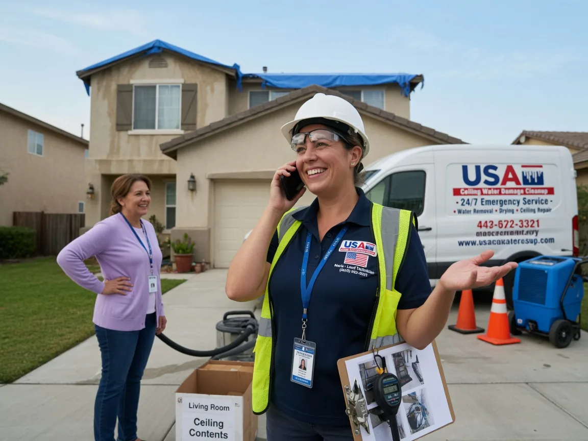 Ceiling Water Damage Restoration Scurry, TX FAQs