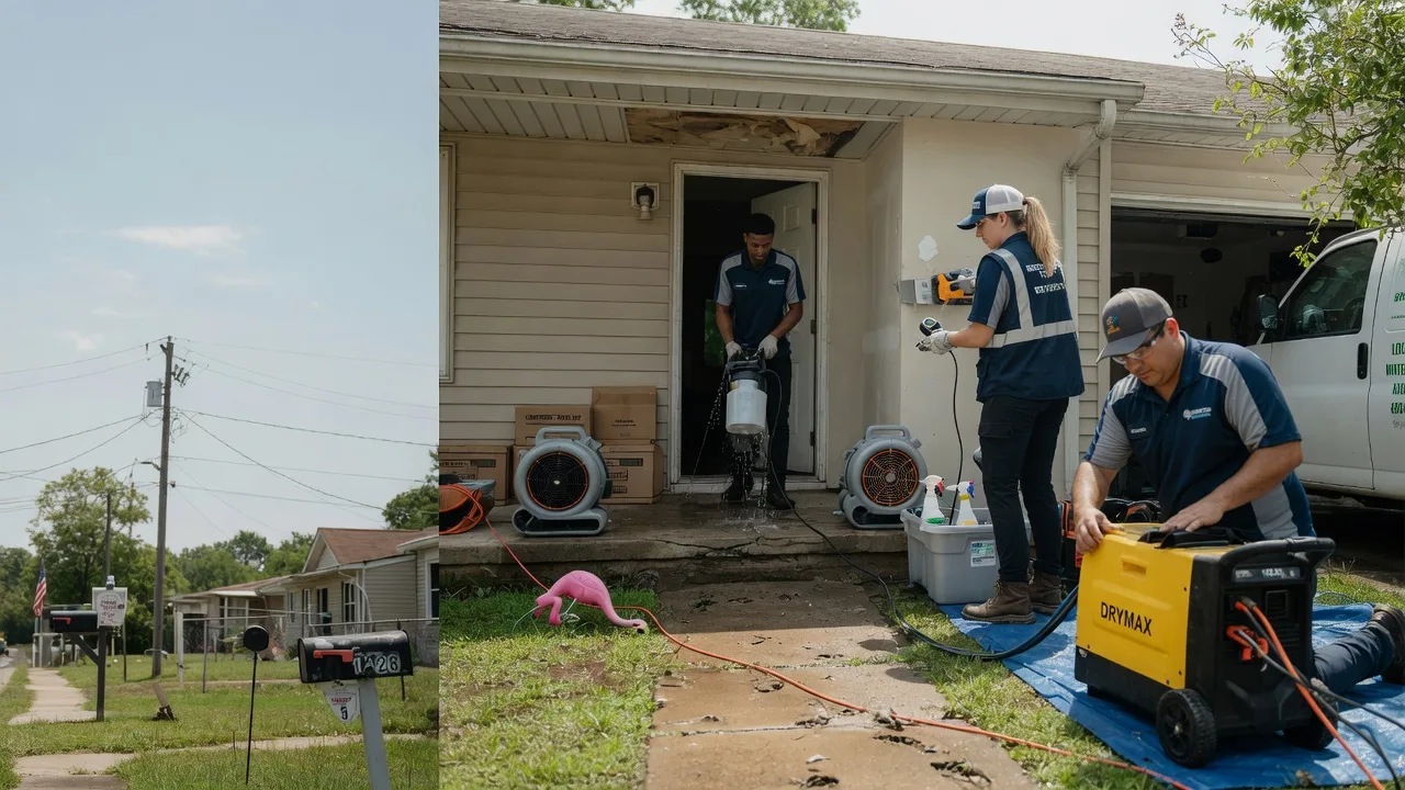 Storm Damage Water Removal in Scurry, TX near me